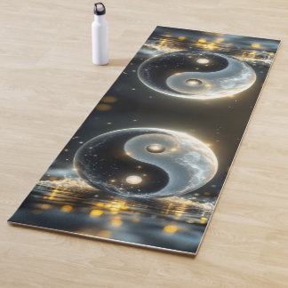 Modern Zen Yin and Yang vibes  Yoga Mat