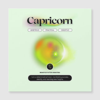 Modern Zodiac Sign Capricorn Quote Earth Element