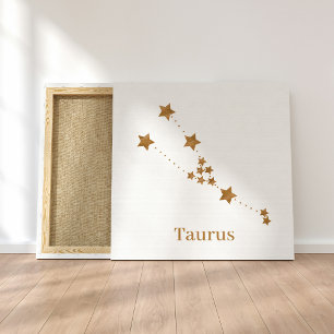 Modern Zodiac Sign Gold Taurus Element Earth