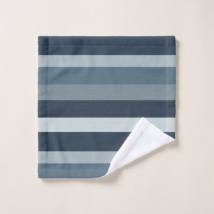 Moderna Linear Slate & Nordic Sea Wash Cloth