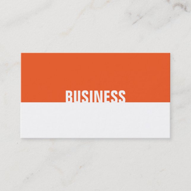 Moderne Business Card (Front)