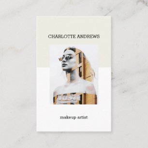 Moderne Foto Visitenkarte Business Card
