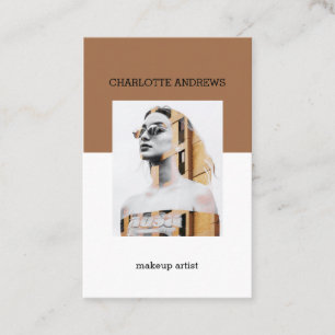 Moderne Foto Visitenkarte Business Card