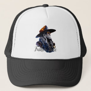 Modernised Father Time Trucker Hat
