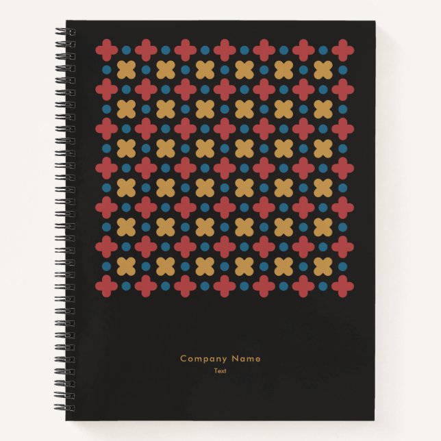 Modernised Retro Folder Notebook (Front)
