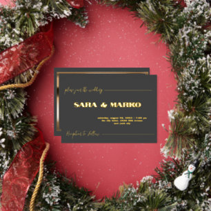 ModernTypography   Minimalist Wedding 