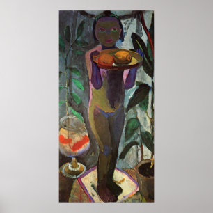 Modersohn-Becker - Children With Goldfish Bowl Poster