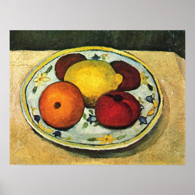 Modersohn-Becker - Still Life With Lemon Orange Poster (Front)