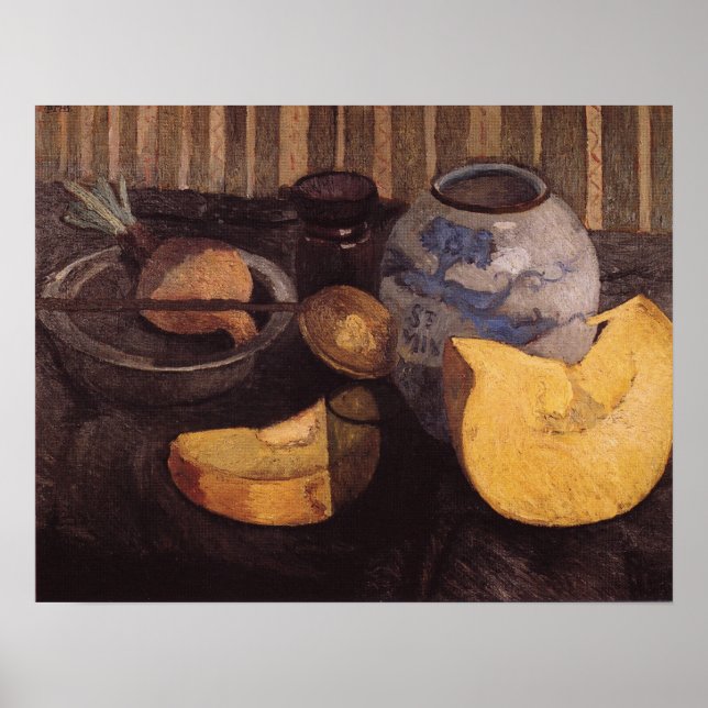 Modersohn-Becker - Still Life With Pumpkin 1905 Poster (Front)
