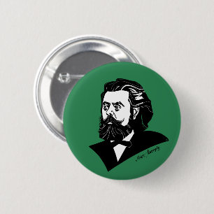 Modest Mussorgsky 6 Cm Round Badge