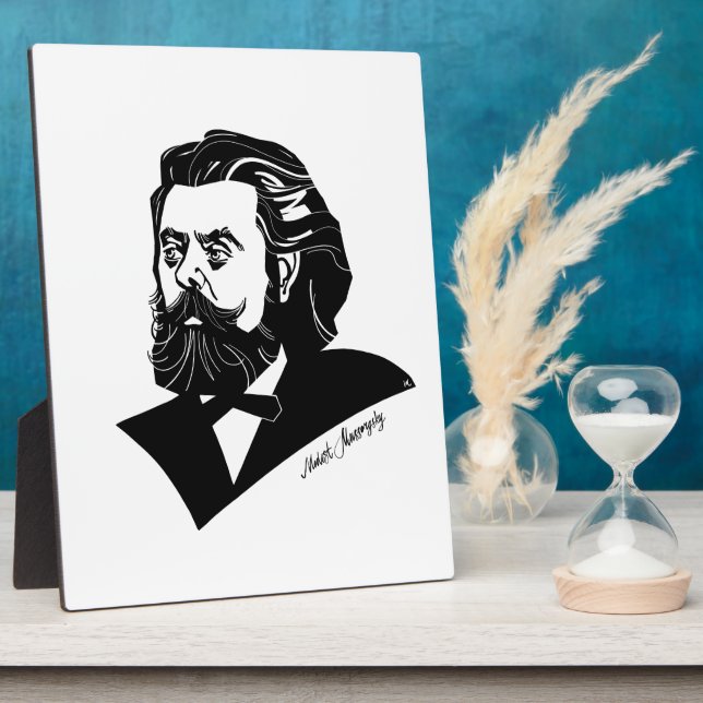Modest Mussorgsky Plaque (Side)