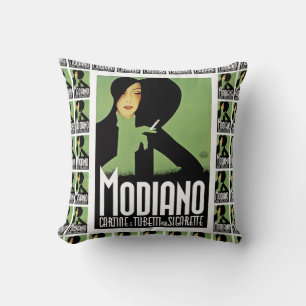 Modiano Cigarette Ad Cushion