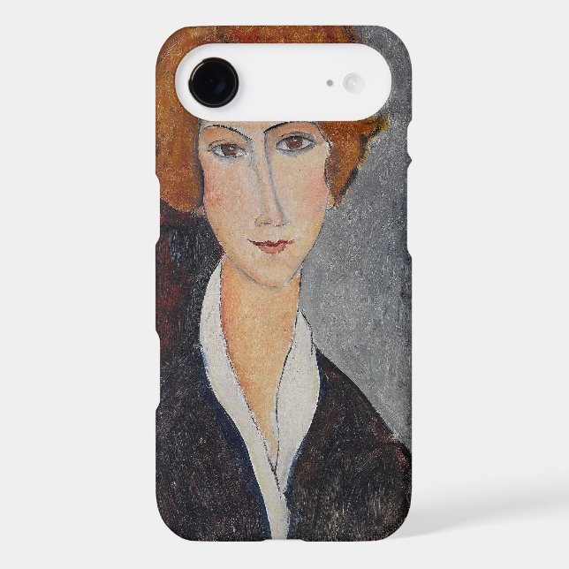 Modigliani Amedeo Portrait Case-Mate iPhone Case (Back)