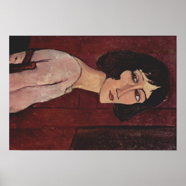 Modigliani Amedeo Portrait Poster (Front)