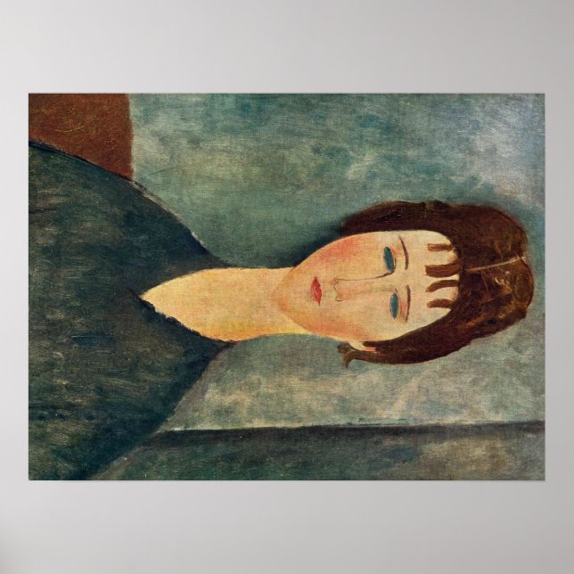 Modigliani Amedeo Portrait Poster (Front)