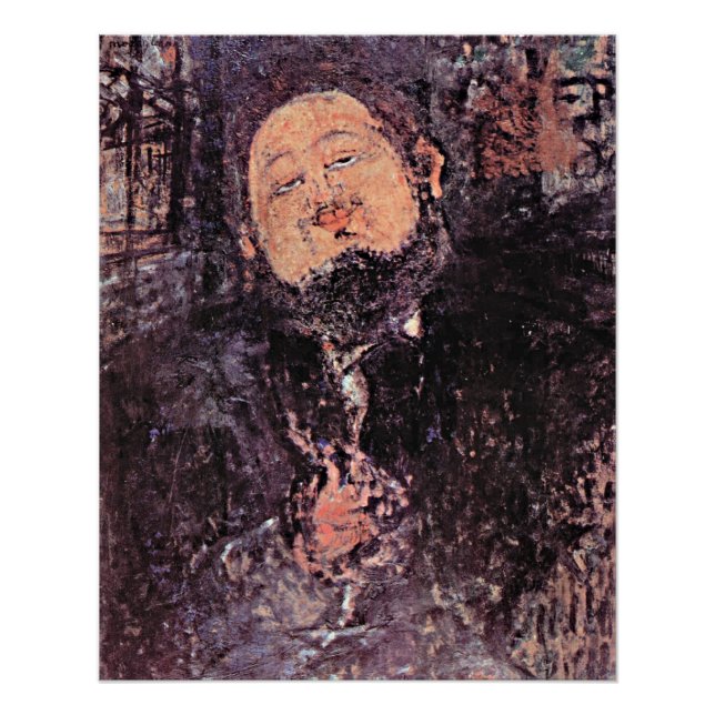 Modigliani - Portrait of Diego Rivera Poster (Front)
