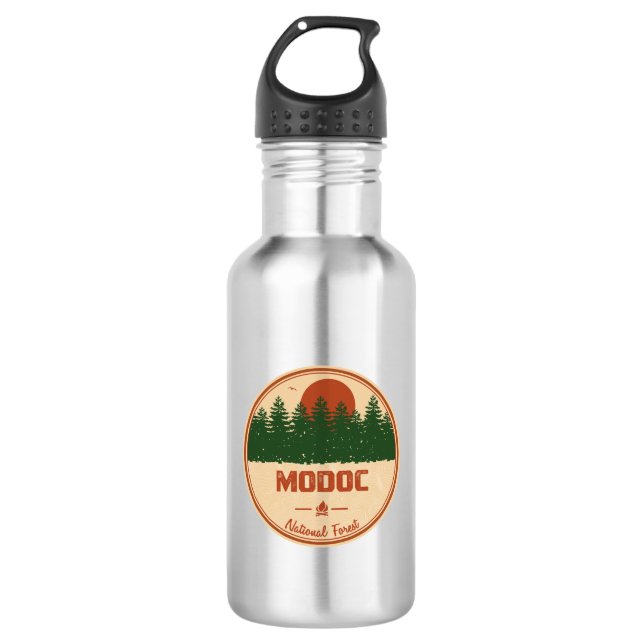 Modoc National Forest 532 Ml Water Bottle (Front)