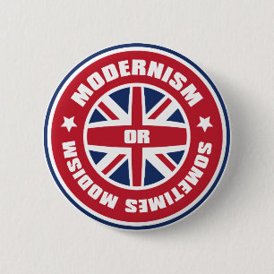 Mods 6 Cm Round Badge