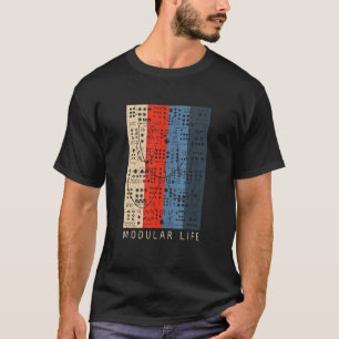 Modular Life Electronic Musical Instrument Synthes T-Shirt