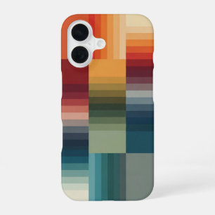 Modular Retro Layout iPhone 16 Case