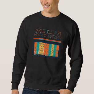 Modular Synthesizer 80s Analogue Synth Synthesize Sweatshirt