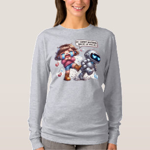 Moe 萌え My Chatbot Boyfriend Broke Up With Me T-Shirt