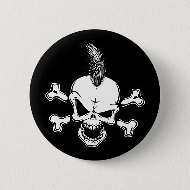 Moe Hawkins 6 Cm Round Badge (Front)