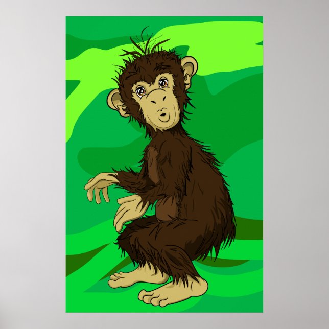Moe Monkey Poster (Front)