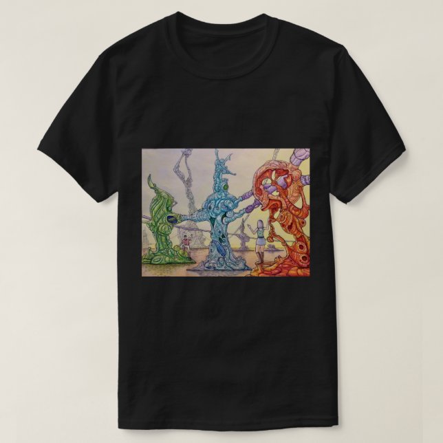 Moebius Art - Jean Giraud (9) T-Shirt (Design Front)