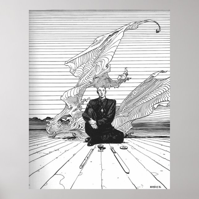 Moebius Strength of Man Poster (Front)