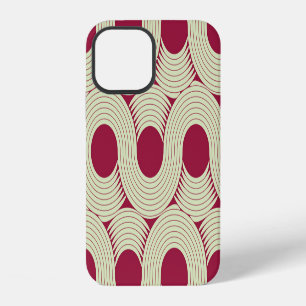 Moebius Stripe: Infinite Red-Green Tile iPhone 12 Case