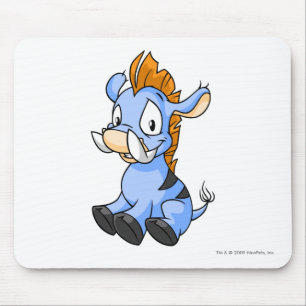 Moehog Blue Mouse Pad