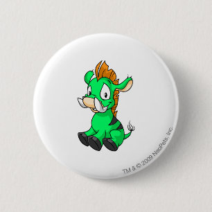 Moehog Green 6 Cm Round Badge