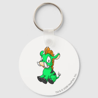 Moehog Green Key Ring