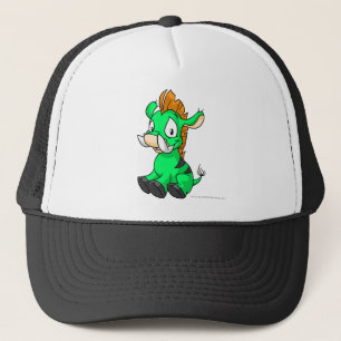 Moehog Green Trucker Hat