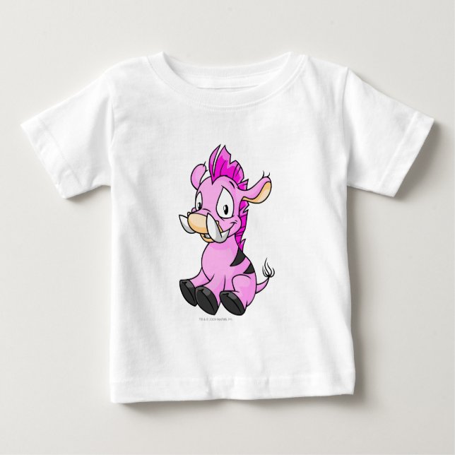 Moehog Pink Baby T-Shirt (Front)