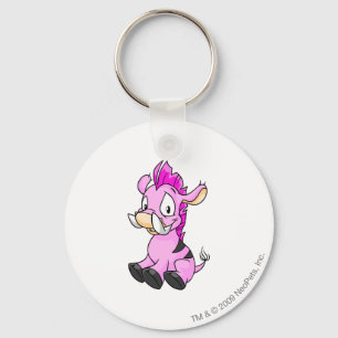 Moehog Pink Key Ring