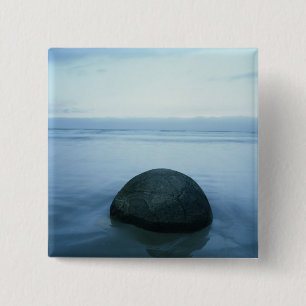Moeraki Boulders 15 Cm Square Badge