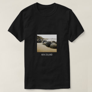 Moeraki Boulders New Zealand travel T-Shirt