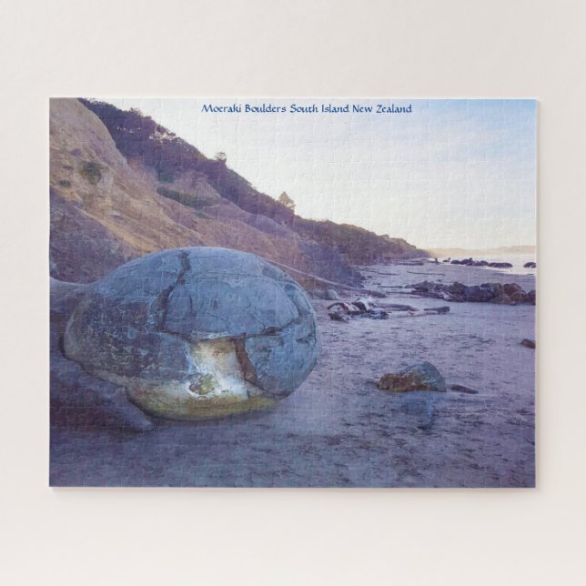 Moeraki Boulders South Island New Zealand Jigsaw Puzzle (Horizontal)