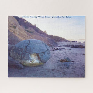 Moeraki Moeraki Boulders South Island New Zealand Jigsaw Puzzle