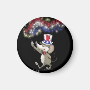 Moe's Happy 4th Of July Night Celebration Magnet