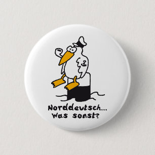 Moewe at 3c harbor in North German 6 Cm Round Badge