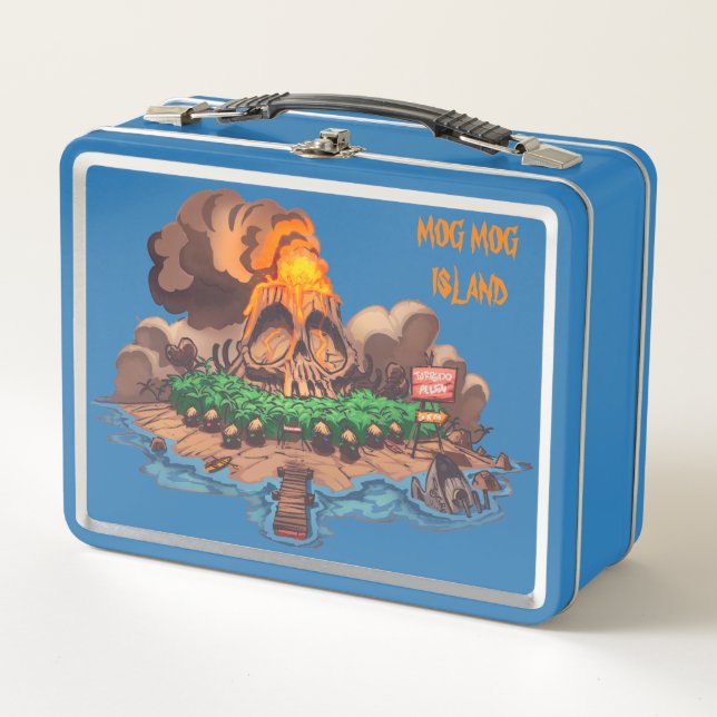 Mog Mog Island Lunch Box (Front)