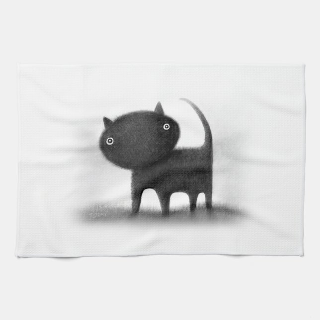 Mog Tea Towel (Horizontal)