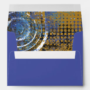 Mogen David Circular Star Bat Mitzvah Envelope