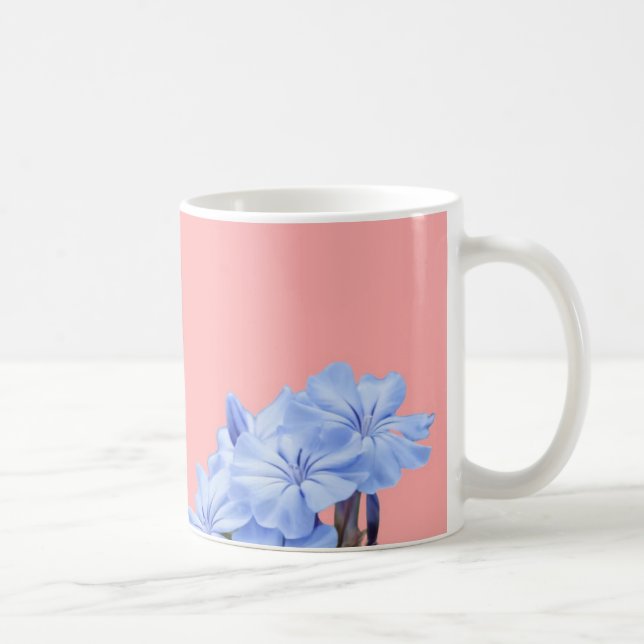Mogra blue flower coffee mug (Right)