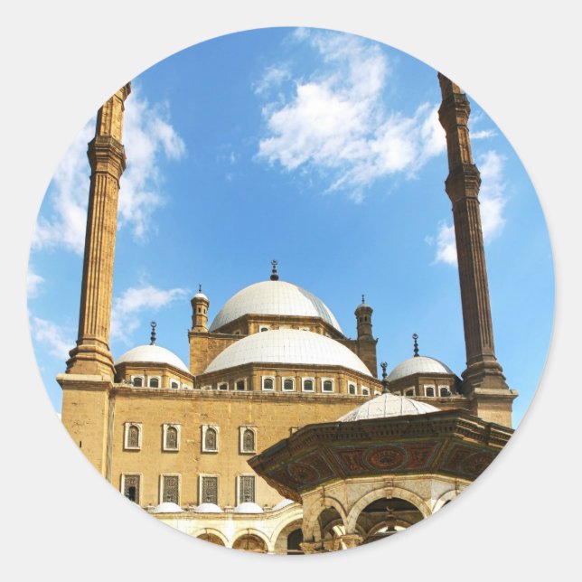 Mohame Ali Mosque Classic Round Sticker (Front)