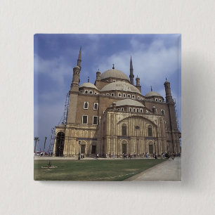 Mohammed Ali Mosque at the Citadel of Cairo, 2 15 Cm Square Badge