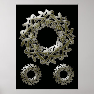 Mohammed (pbuh) Calligraphy... Poster